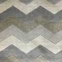 Cut Velvet Upholstery Fabric Longwood Bold Chevron