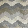Cut Velvet Upholstery Fabric Longwood Bold Chevron