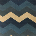 Cut Velvet Upholstery Fabric Longwood Bold Chevron