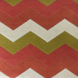 Cut Velvet Upholstery Fabric Longwood Bold Chevron