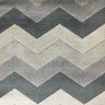 Cut Velvet Upholstery Fabric Longwood Bold Chevron