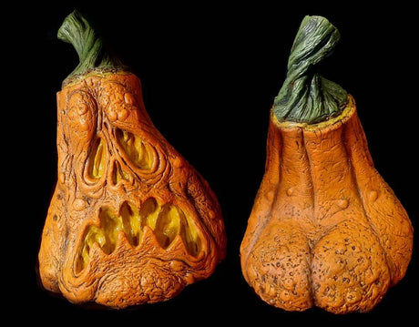 Sad Pumpkin - Hollow Pumpkin Prop