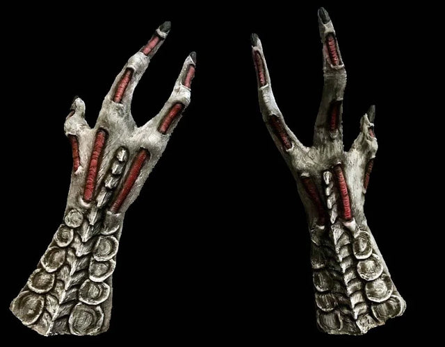 Grey Alien Gloves