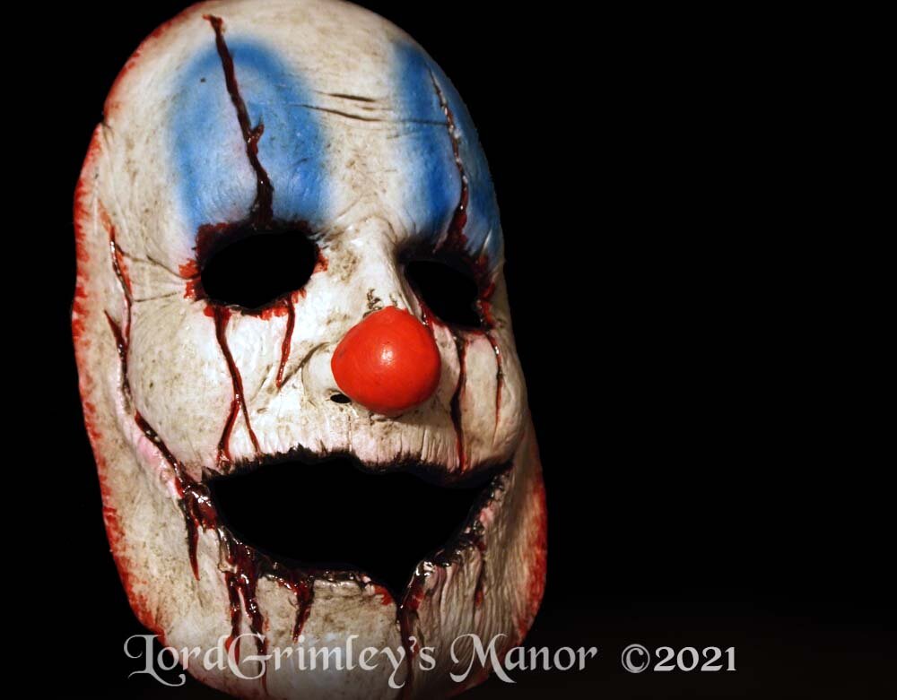 The Faceless Clown - Half Mask
