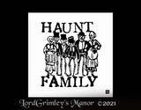 Haunt Family - Digital Art Print - Velvet Rag Paper