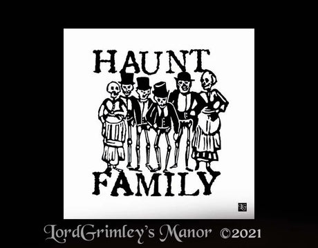 Haunt Family - Digital Art Print - Velvet Rag Paper