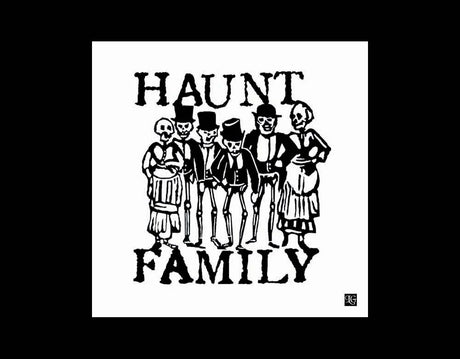 Haunt Family - Digital Art Print - Velvet Rag Paper