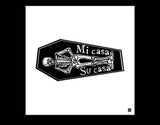 Mi casa Su Casa (White) - Digital Art Print - Velvet Rag Paper