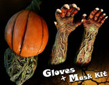 DIY Pumpkinhead Mask Kit Combo - Gloves &amp; Mask