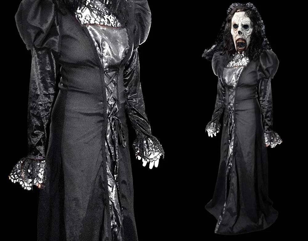 Weeping Wraith (La Llorona) - Black Mourning Dress