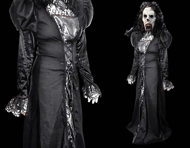 Weeping Wraith (La Llorona) - Black Mourning Dress