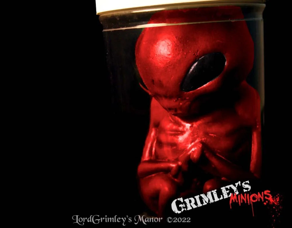 Combo - Red Alien and Green Alien - Embryo Jar