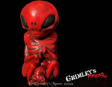 White and Red and Green Alien - Embryo Jar Set