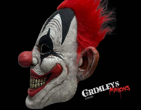 PREORDER Silent Shocker Clown - Latex Half Mask
