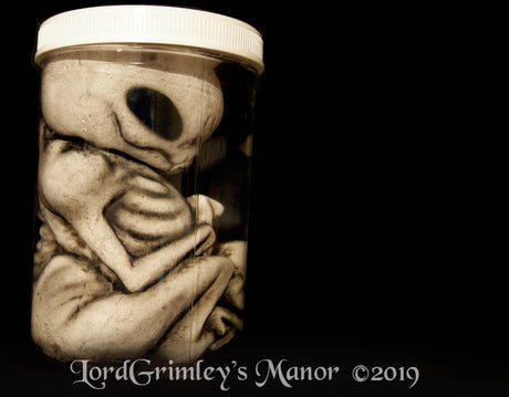 Combo - White Alien and Cthulhu - Embryo Jar