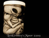 White and Red and Green Alien - Embryo Jar Set