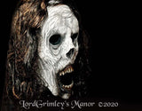 Weeping Wraith (La Llorona) - Half Mask - Black Variant