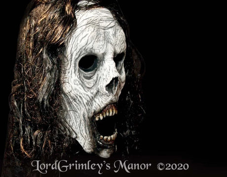 Weeping Wraith (La Llorona) - Half Mask - Black Variant