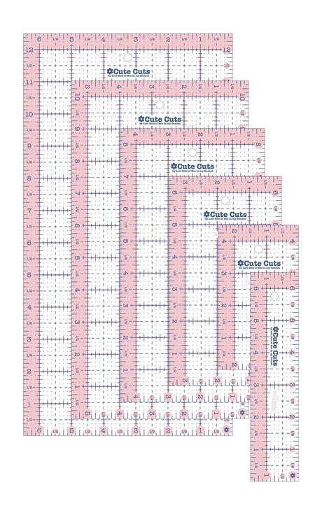 Quilting Ruler Plastic Lori Holt Rectangular Ruler Pack