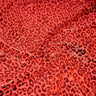Loud Leo Foil Printed Spandex Nylon Spandex Fabric - Metallic Leopard Foil Print, 56" Width (1 Yard)