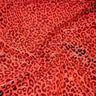 Loud Leo Foil Printed Nylon Spandex Fabric - Metallic Leopard Foil Print, 56" Width (1 Yard)