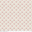 Cotton Floral Plaid Fabric Cream 43/44" Love You Always