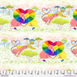 Cotton Print Love in the Savanna Multi 44/45" Fabric