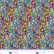 Cotton Print Lt. Blue Crackle Glass Metro Mirage Fabric 44/45