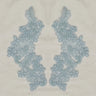 Beaded Floral Lace Applique