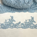 Beaded Corded Lace Trimming 4"