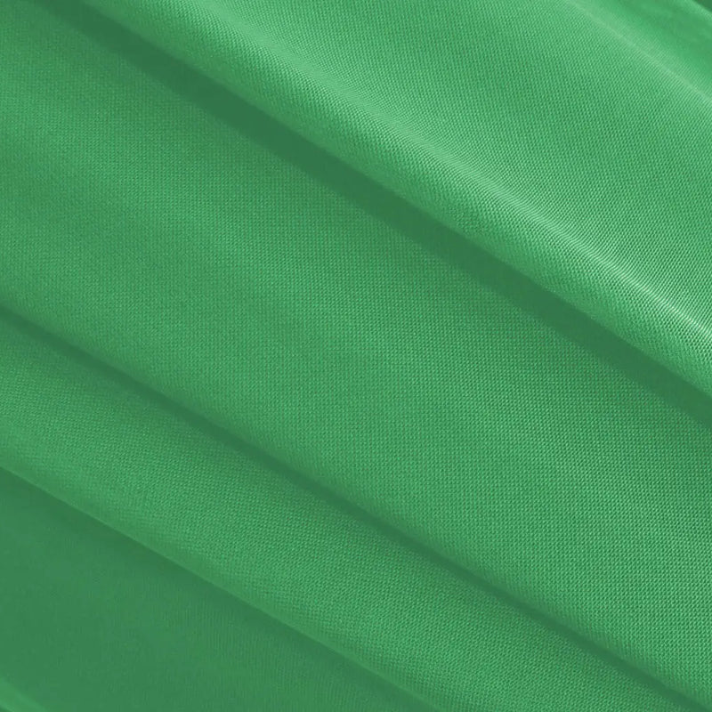 Light Green Stretch Mesh Fabric
