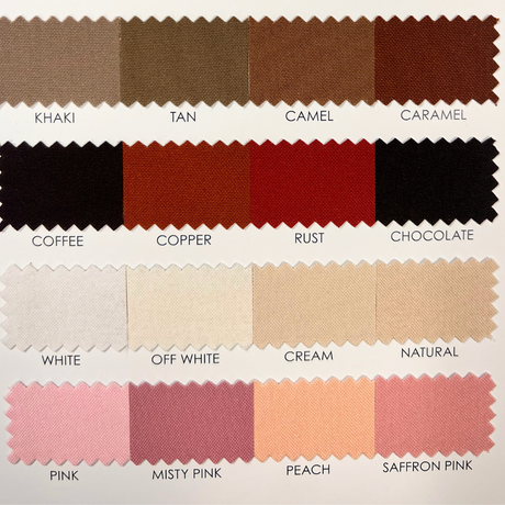 Polyester Poplin Fabric by the Yard - Lucky Solid Colors