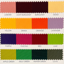 Polyester Poplin Fabric by the Yard - Lucky Solid Colors