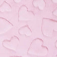 Minky Cuddle Fabric Luxe Cuddle Hearts Blush