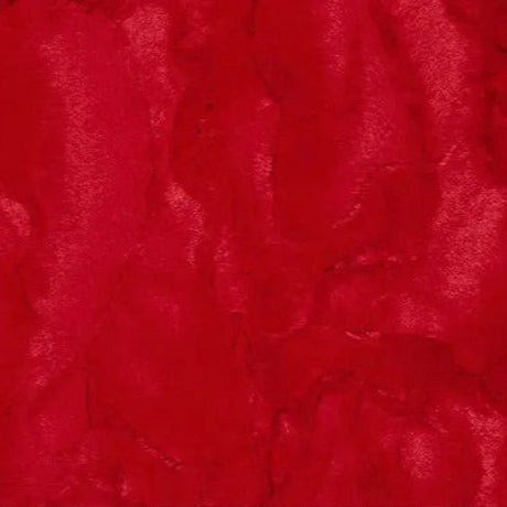 Luxe Cuddle Hide Cardinal Fabric by the Yard