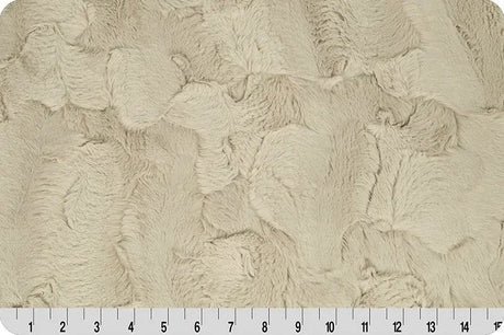 Luxe Cuddle Hide Champagne Fabric