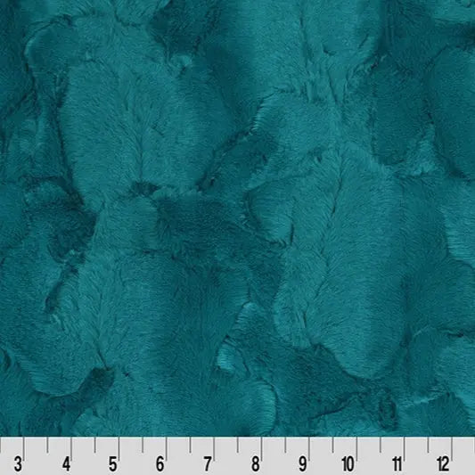 Plush Polyester Cuddle Fabric Hide Mallard