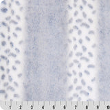 Navy Luxe Cuddle Alaskan Bunny Minky Fabric