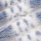 Navy Luxe Cuddle Alaskan Bunny Minky Fabric