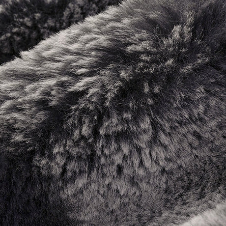 Black Luxe Cuddle Arctic Chinchilla Fabric 58/60