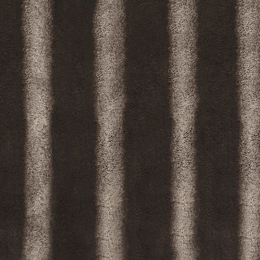 Luxe Cuddle Arctic Chinchilla Espresso Fabric 58/60"