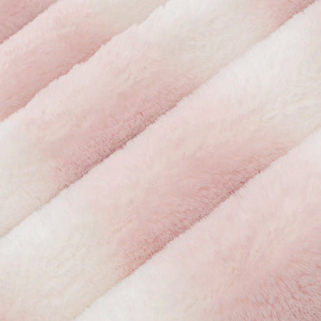 Luxe Cuddle Arctic Chinchilla Rosewater Fabric