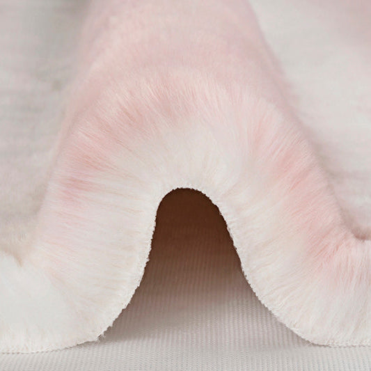 Luxe Cuddle Arctic Chinchilla Rosewater Fabric