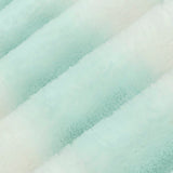 Luxe Cuddle Arctic Chinchilla Seaglass Fabric 58/60"
