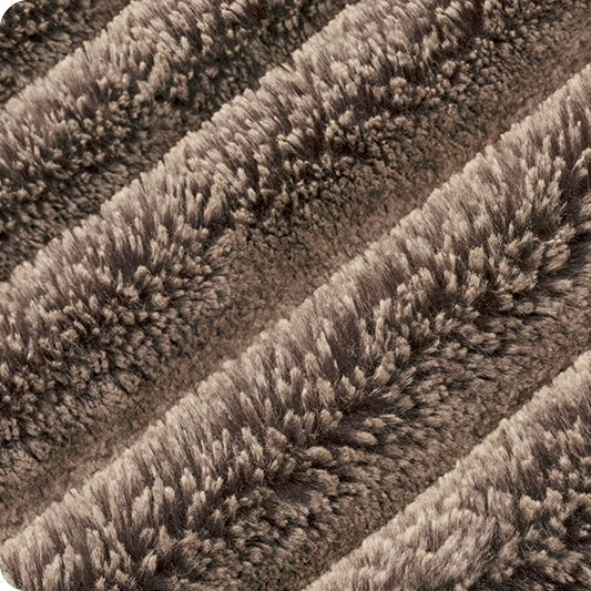 Luxe Cuddle Arctic Fox Frappe Fabric by the Yard