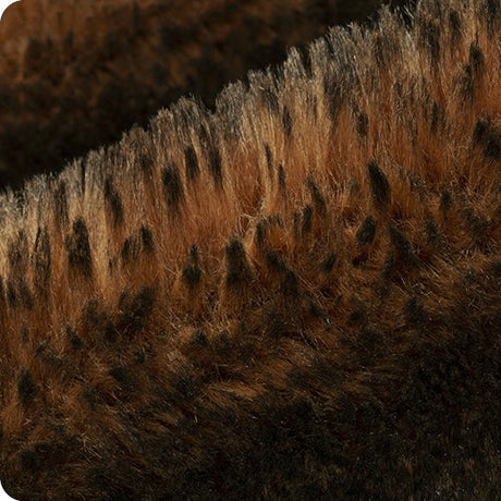 Luxe Cuddle Arctic Fox French Roast Fabric