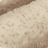 Luxe Cuddle Arctic Fox Sandstone Fabric