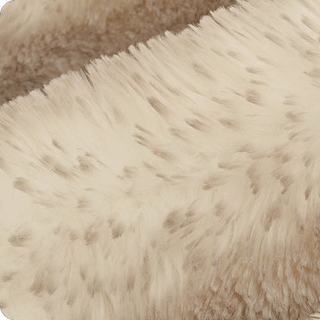 Luxe Cuddle Arctic Fox Sandstone Fabric