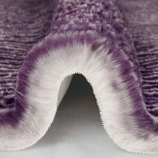 Luxe Cuddle Arctic Owl Berry Fabric 58/60"