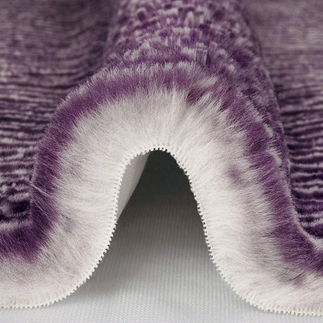 Luxe Cuddle Arctic Owl Berry Fabric 58/60"